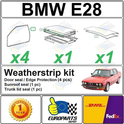 1982 1988 bmw e28 - 1982-1988, 6-tlg